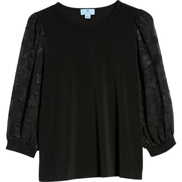 Cece Lace-sleeve Top New with Tags - Picture 5 of 5